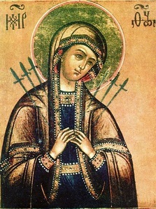 Акафіст Пресвятій Богородиці на честь Її чудотворної ікони «Семистрільної» («Пом'якшення злих сердець»)